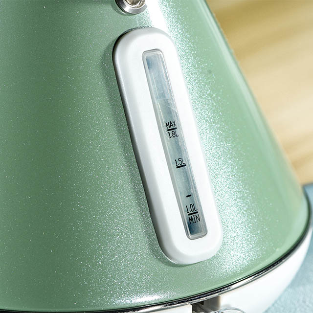 电水壶1.8升不锈钢水壶带LED指示灯的无绳电茶壶